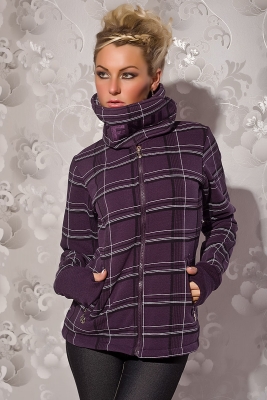 Schicke Jacke mit breitem Kragen
