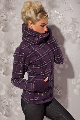 Schicke Jacke mit breitem Kragen