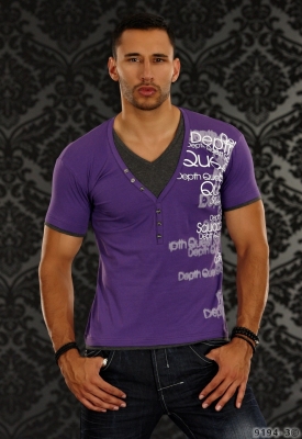 Hot Under-Over Shirt Lila