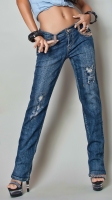 Auffallende Jeans